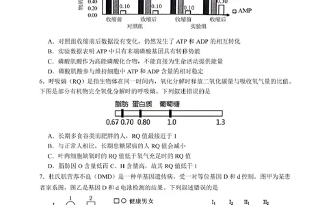 泸州市三校联盟2025年高三上期第一次联合考试生物_251115四川省泸州市三校联盟2025年高三上期第一次联合考试（全科）