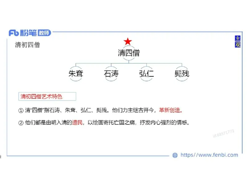 理论精讲04-中国美术史_4-教培资料-26年最新资料-同步更新_初中高中教资_03科三专项（进去保存报考的学科即可）_01科目三FB网课、三色速记手册、知识点导图等推荐_初中_讲义