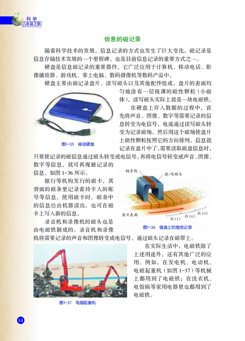 浙教版8年级科学下册高清教材_4-教培资料-26年最新资料-同步更新_初中高中教资_03科三专项（进去保存报考的学科即可）_02科三专项（笔记真题思维导图教学设计版本二）