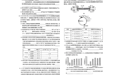 湖南省长沙市长郡中学2025-2026学年高三上学期12月月考（四）生物_2025年12月_251229湖南省长沙市长郡中学2025-2026学年高三上学期12月月考（四）