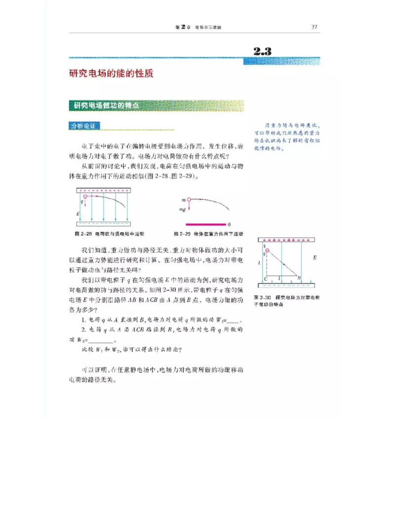 沪科教版高中物理选修3-1电子课本_4-教培资料-26年最新资料-同步更新_初中高中教资_03科三专项（进去保存报考的学科即可）_02科三专项（笔记真题思维导图教学设计版本二）