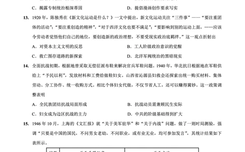 26一中10月历史试卷_251104重庆市第一中学校2025-2026学年高三上学期10月月考（全科）