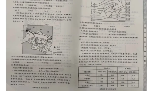 2024届陕西省渭南市高三一模地理试题_2024年1月_01每日更新_12号_2024届陕西省渭南市高三教学质量检测（一）（渭南一模）_陕西省渭南市2024届高三教学质量检测（一）（渭南一模）地理