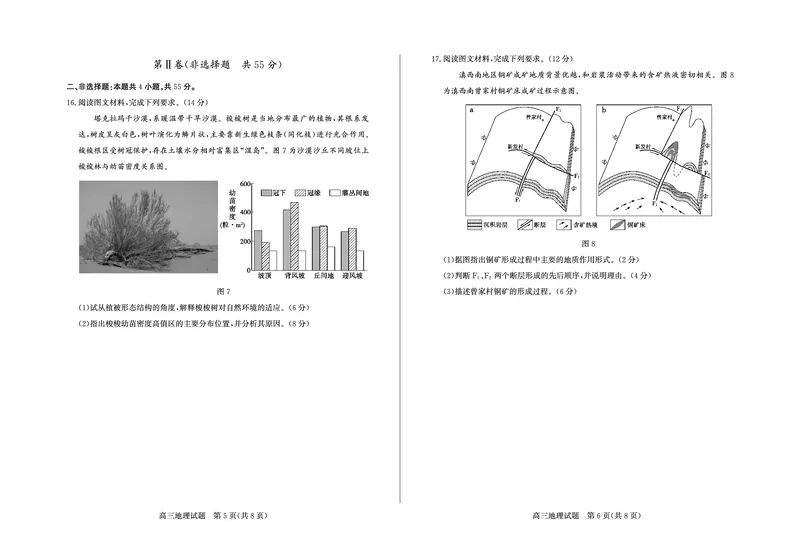 地理试卷-山东省德州市（优高联考）2026届高三年级期中上学期教学质量检测考试(11.12-11.14)_251115山东省德州市（优高联考）2026届高三年级期中上学期教学质量检测考试（全科）