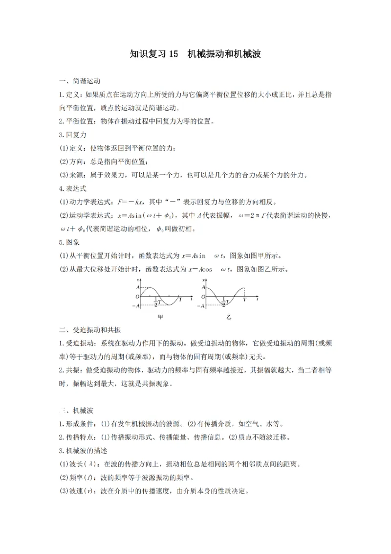 25高考物理考前必备手册_2025年6月_250607合集