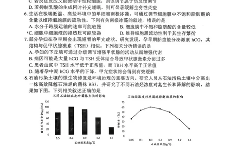 四川省自贡市普高2026届第一次诊断性考试生物_2025年12月_251214四川省自贡市普高2026届第一次诊断性考试_四川省自贡市普高2026届第一次诊断性考试生物