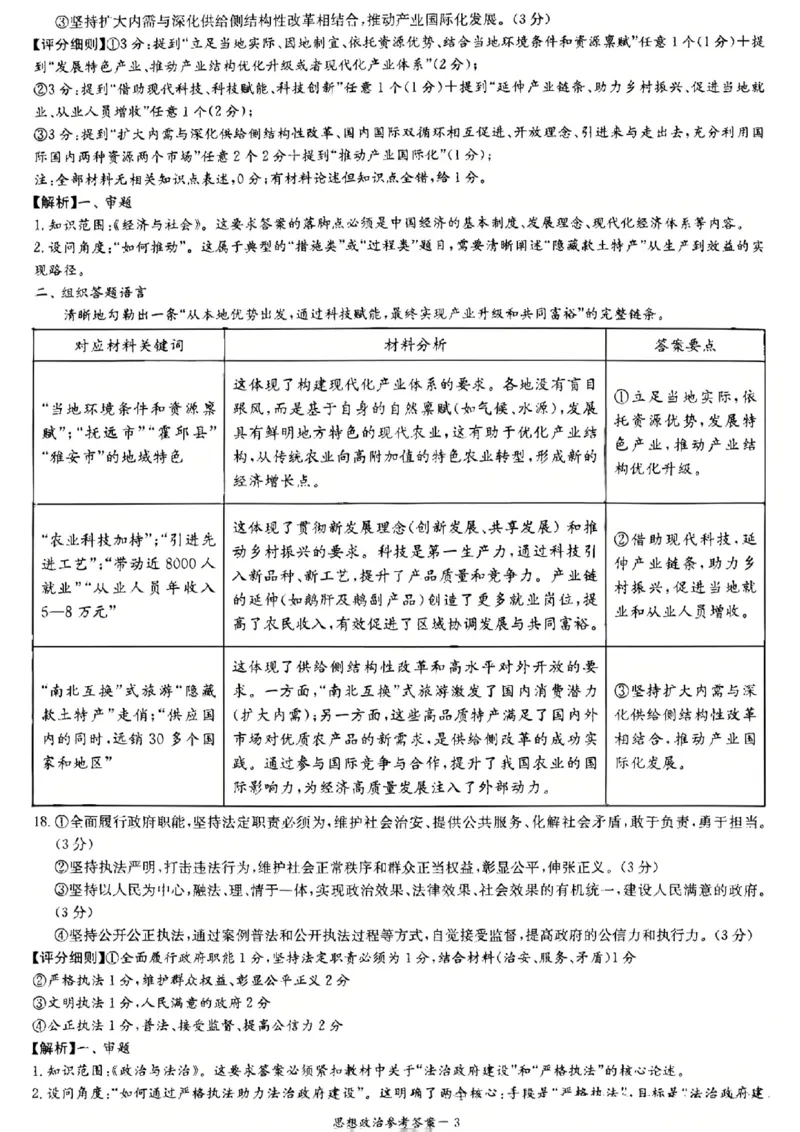 湖南省新高考教学教研联盟2026届高三年级12月联考（长郡二十校联盟）政治答案_2025年12月_251202湖南省新高考教学教研联盟2026届高三年级12月联考（长郡二十校联盟）（全科）