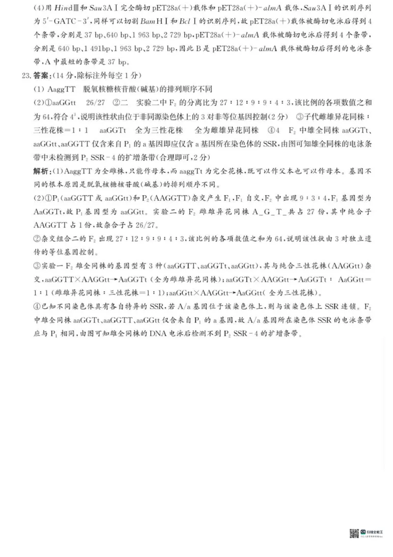 河北省2026届沧州市高三上学期12月教学质量监测生物试题+答案_2025年12月_251215河北省2026届沧州市高三上学期12月教学质量监测