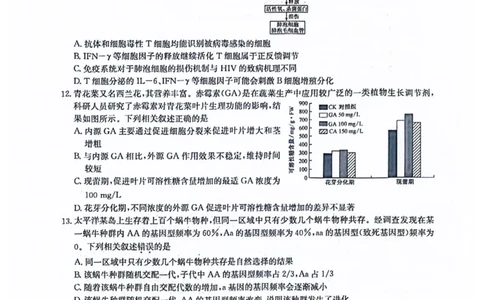 九师生物2025-12-1714.05_2025年12月_251218河南九师联盟2026届高三上学期12月联考（全科）_河南九师联盟2026届高三上学期12月联考生物