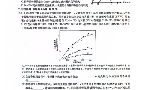 九师生物2025-12-1714.05_2025年12月_251218河南九师联盟2026届高三上学期12月联考（全科）_河南九师联盟2026届高三上学期12月联考生物