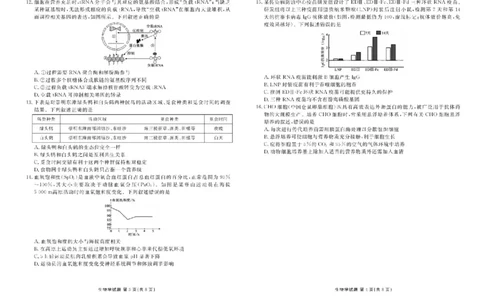 2026届广东衡水金卷高三上学期10月联考生物试题+答案_2511022026届广东衡水金卷高三上学期10月联考（全科）