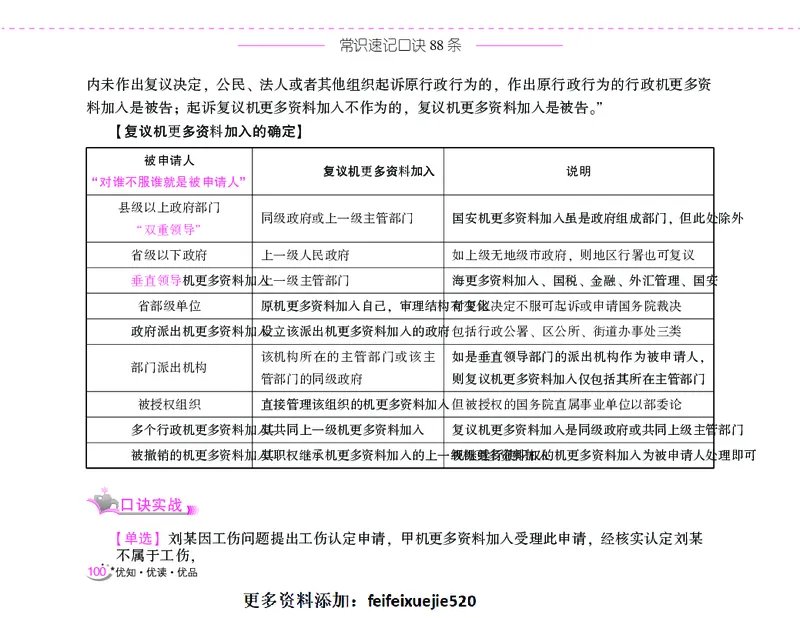 李梦娇常识速记口诀88条（8.0版）_26吉林考备考资料包_04行测资料包（笔记图推导图等）_42常识口诀88条