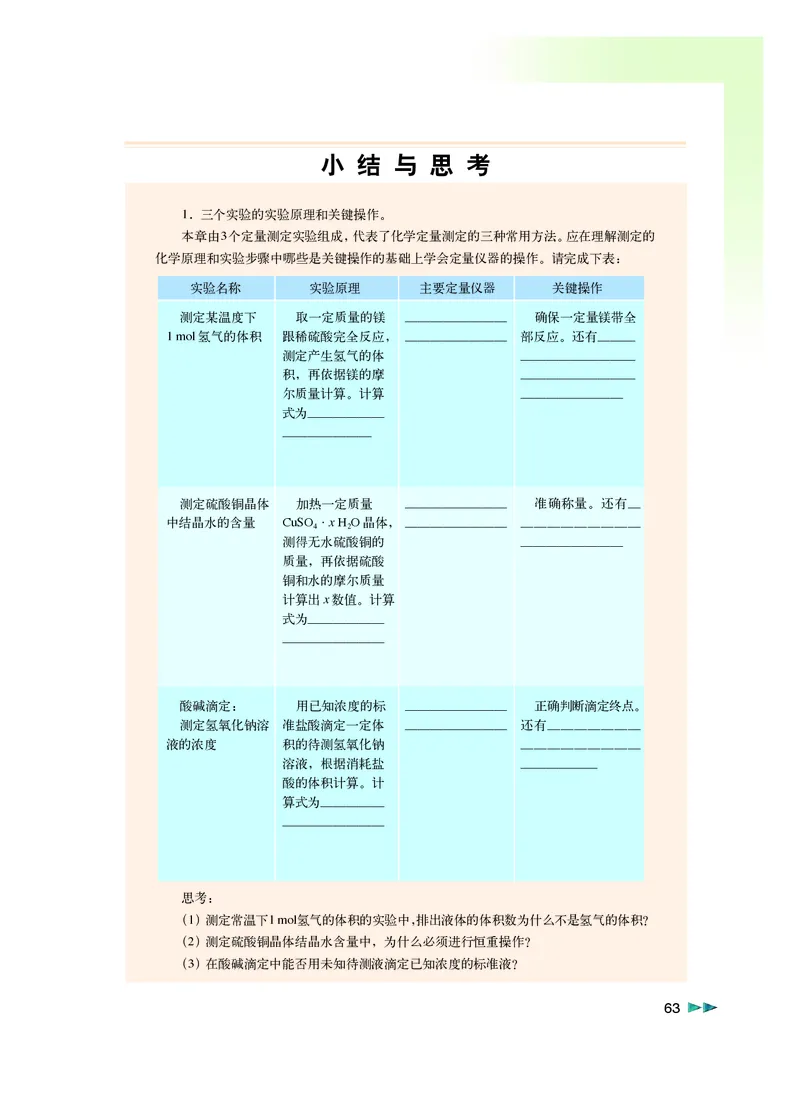 沪科版化学高二第一学期_4-教培资料-26年最新资料-同步更新_初中高中教资_03科三专项（进去保存报考的学科即可）_02科三专项（笔记真题思维导图教学设计版本二）