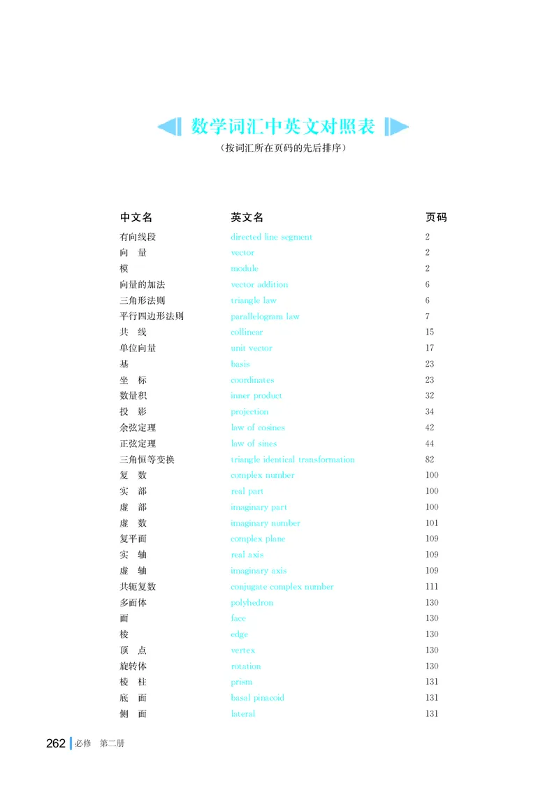 湘教版数学必修第二册高清教材_4-教培资料-26年最新资料-同步更新_初中高中教资_03科三专项（进去保存报考的学科即可）_02科三专项（笔记真题思维导图教学设计版本二）