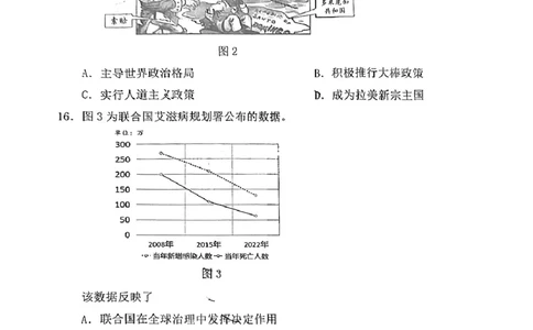 2024届福建省泉州市高三上学期质量检测(二)历史试卷_2024年1月_01每日更新_22号_2024届福建省泉州市高中高三上学期毕业班质量监测（二）