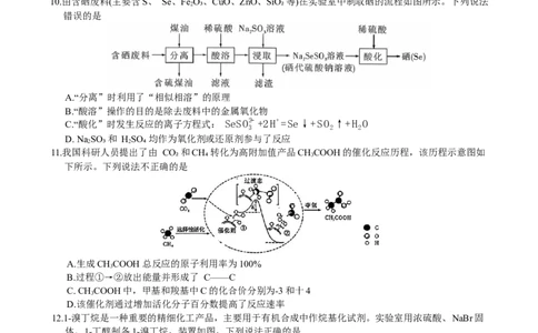 湖南省长沙市第一中学2025-2026学年高三上学期11月月考化学试题_2025年12月_251203湖南省长沙市第一中学2025-2026学年高三上学期11月月考（全科）