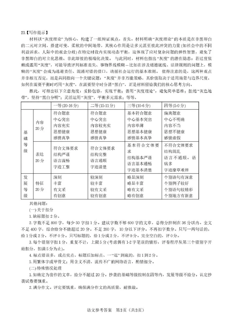 &ldquo;皖江名校联盟&rdquo;2025-2026学年高三质量检测语文答案_2025年12月_251220安徽省&ldquo;皖江名校联盟&rdquo;2025-2026学年高三质量检测（全科）