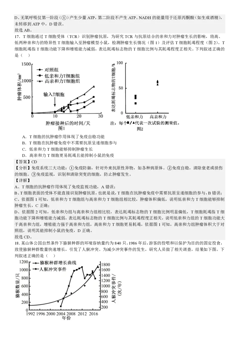 黑、吉、辽、蒙生物-答案_1.高考2025全国各省真题+答案_00.2025各省市高考真题及答案（按省份分类）_24.吉林卷（9科全）_生物