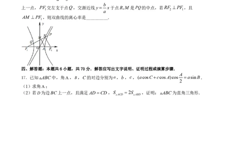 2024年1月&ldquo;七省联考&rdquo;考前押题卷01试题+答案(1)_2024年1月_021月合集_2024年1月高考数学&ldquo;七省联考&rdquo;考前押题预测卷（新高考地区专用）