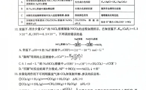 江苏省新高考基地学校2026届高三上学期第一次大联考化学试卷（含答案）_2025年12月_251229江苏省新高考基地学校2026届高三上学期第一次大联考（全科）