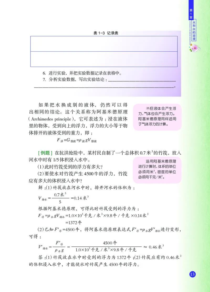 浙教版8年级科学上册高清教材_4-教培资料-26年最新资料-同步更新_初中高中教资_03科三专项（进去保存报考的学科即可）_02科三专项（笔记真题思维导图教学设计版本二）