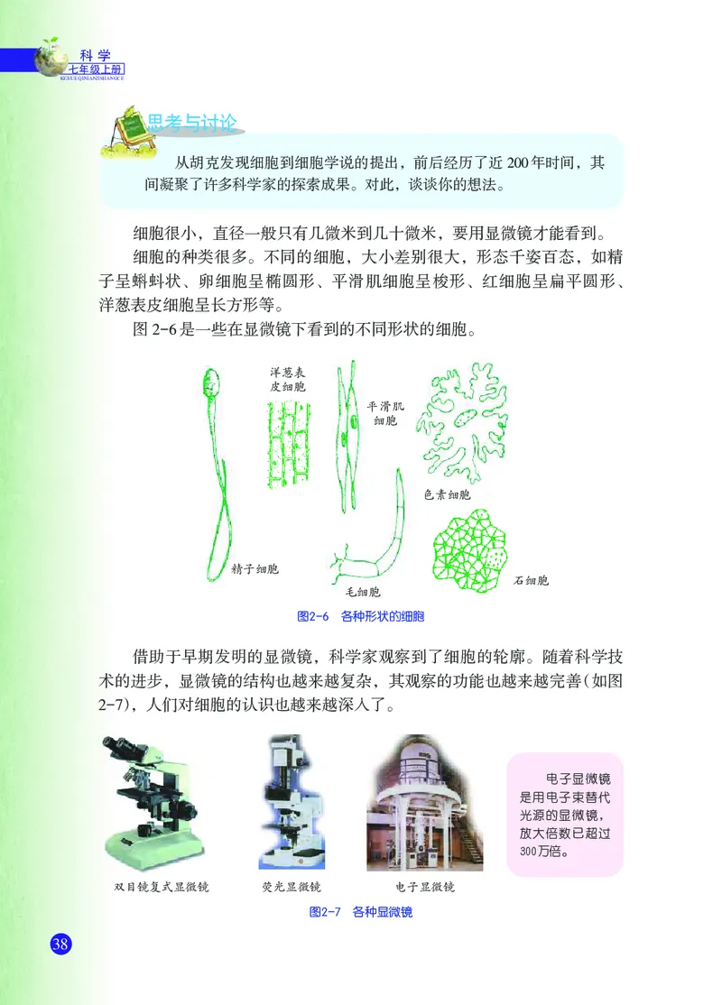 浙教版7年级科学上册高清教材_4-教培资料-26年最新资料-同步更新_初中高中教资_03科三专项（进去保存报考的学科即可）_02科三专项（笔记真题思维导图教学设计版本二）