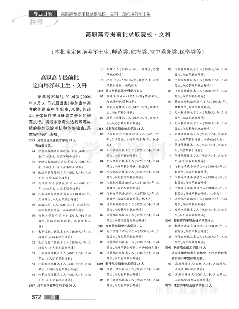 2024文科大专提前批_1.高考2025全国各省真题+答案_必看高考志愿填报价值2999_高考志愿填报_13-河南_河南全套_2024文科分批次版本