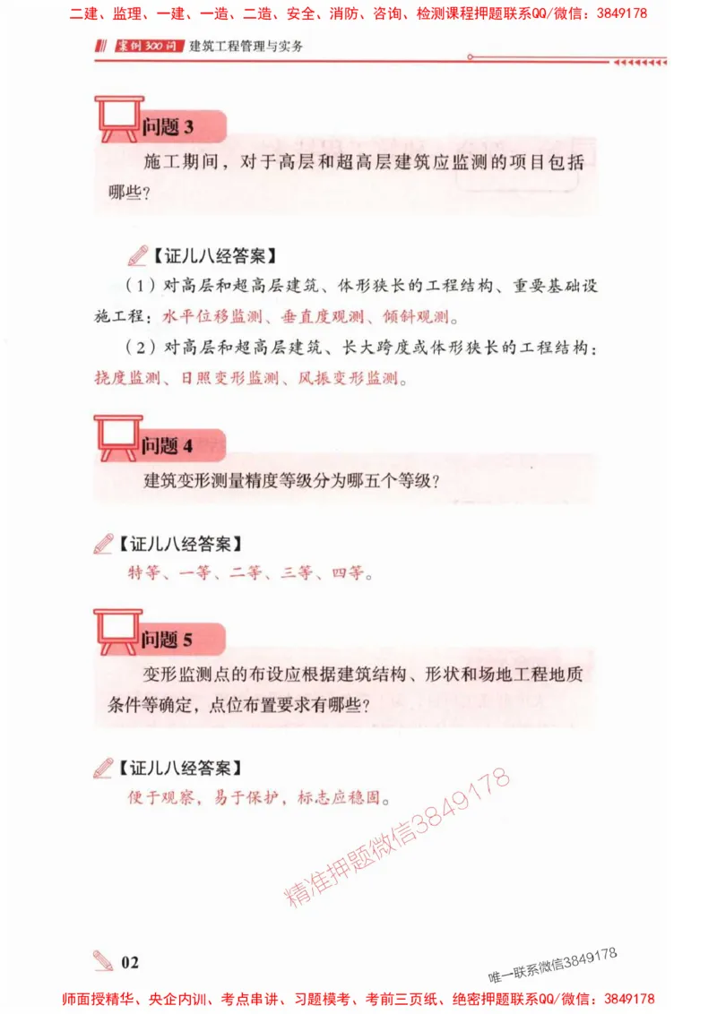 2025一建建筑-案例300问-王玮_2026年一级建造师_2026年一建建筑_2025年一建建筑SVIP_01-精华文档✿电子教材✿历年真题_50-建筑《案例300问》王玮推荐