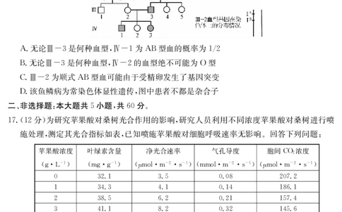 6148C生物学_2025年12月_251210广东省纵千文化2025年12月高三阶段性联合检测6148C（全科）