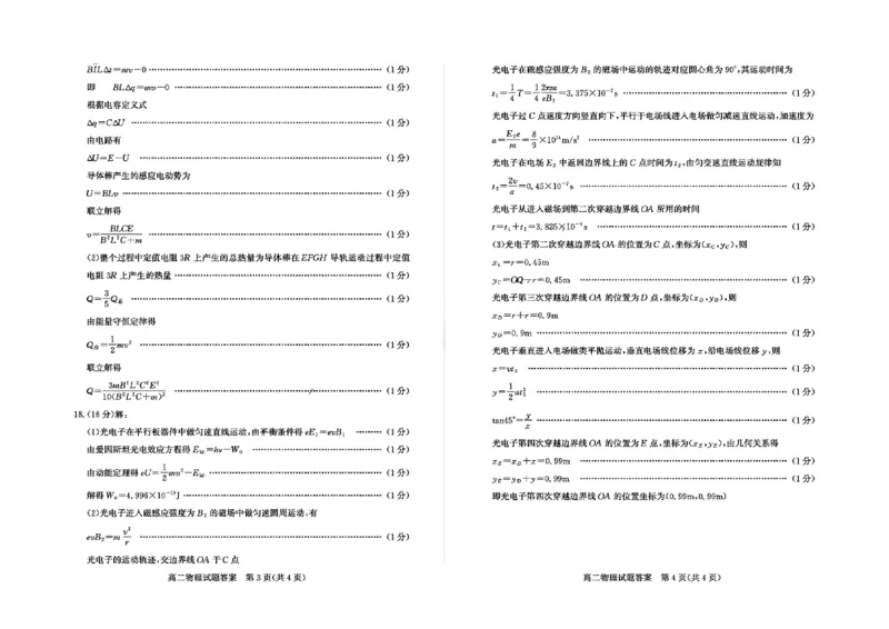 山东省德州市2024-2025学年高二下学期期末考试物理试题_2025年7月_250719山东省德州市2024-2025学年高二下学期期末考试