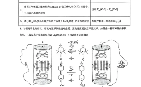 2026届厦门外国语学校高三上学期12月月考化学试题_2025年12月_251208福建省厦门外国语学校2025-2026学年高三上学期12月月考（全科）
