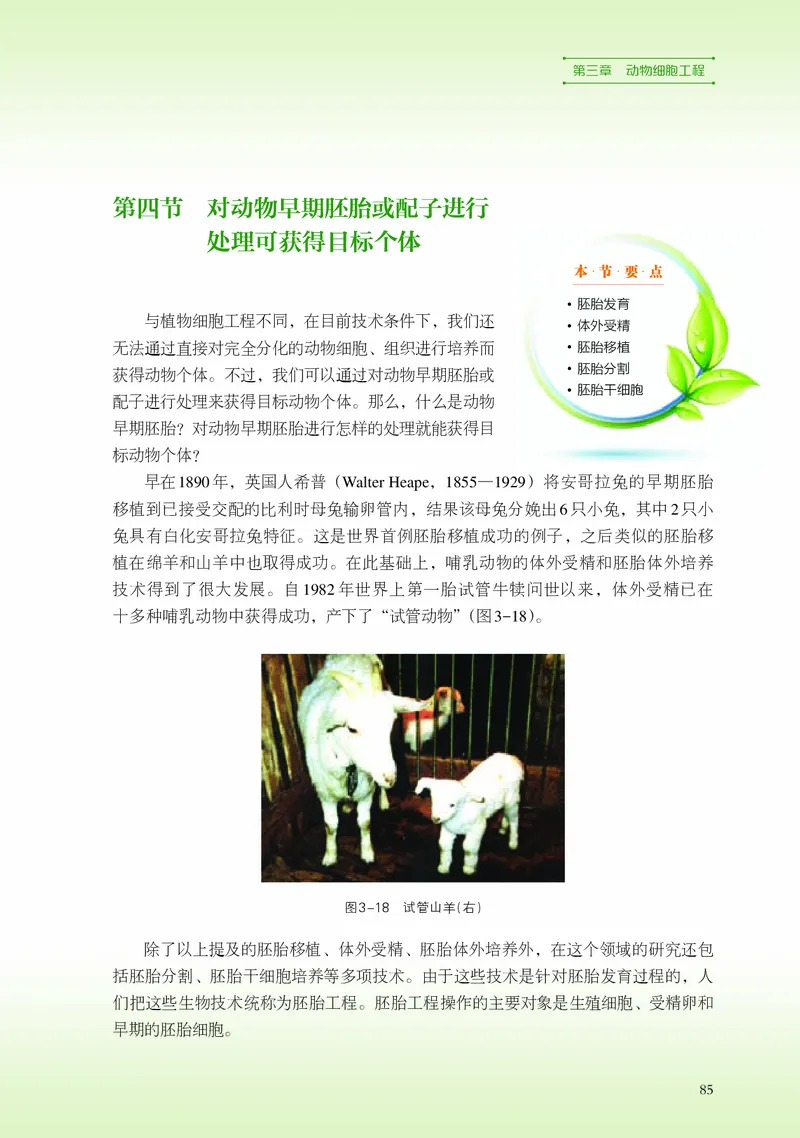 浙科版生物选修3高清教材_4-教培资料-26年最新资料-同步更新_初中高中教资_03科三专项（进去保存报考的学科即可）_02科三专项（笔记真题思维导图教学设计版本二）