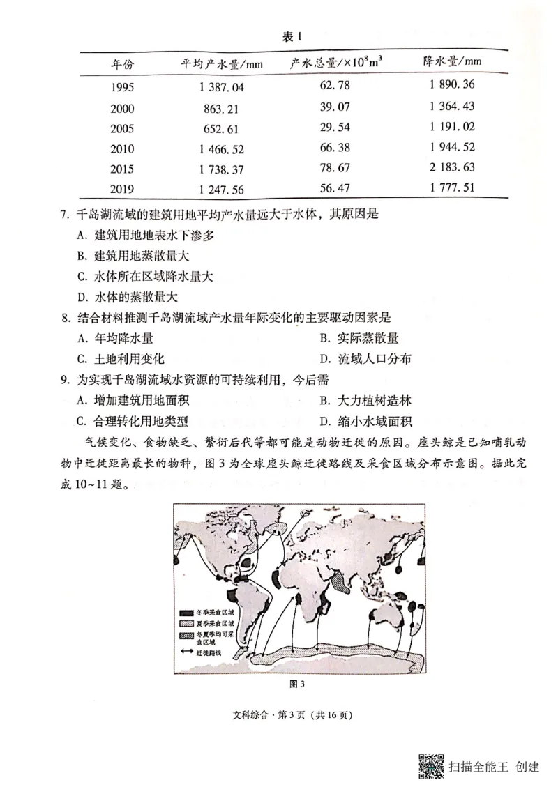 保山市普通高中2023&mdash;&mdash;2024学年上学期期末质量监测高三文科综合_2024届云南省保山市高三上学期1月期末_云南省保山市2024届高三上学期1月期末文综