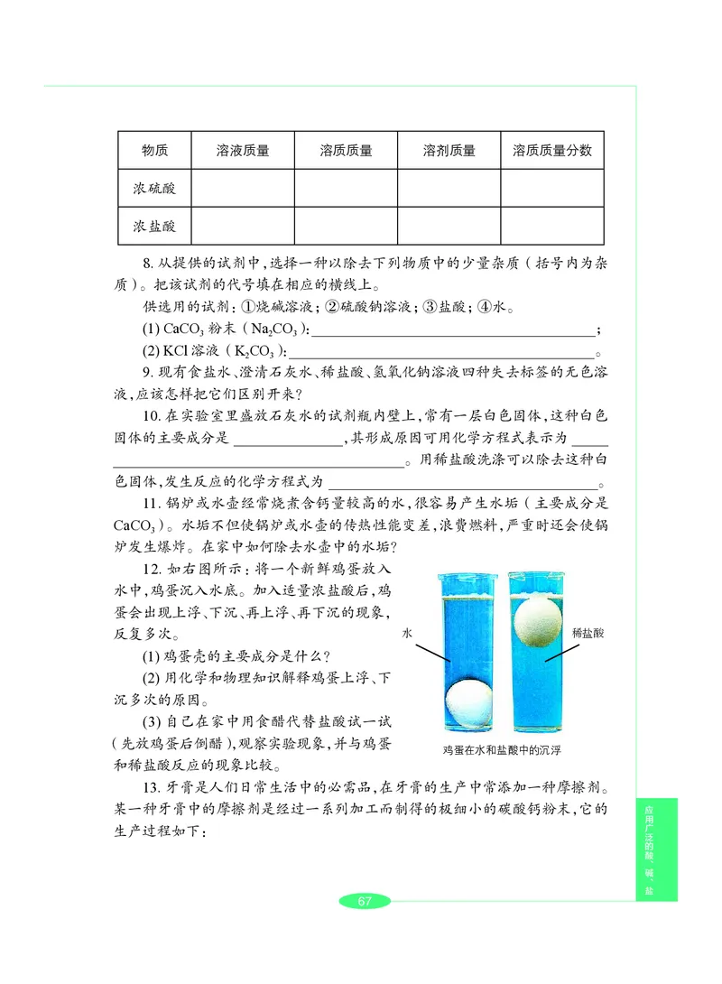 沪教版9年级化学下册高清教材_4-教培资料-26年最新资料-同步更新_初中高中教资_03科三专项（进去保存报考的学科即可）_02科三专项（笔记真题思维导图教学设计版本二）