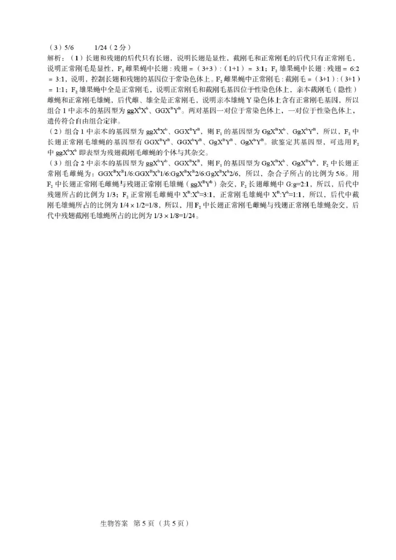 河北省保定市2025-2026学年高三上学期11月期中生物试题（含答案）_251105河北省保定市2025-2026学年高三上学期11月期中