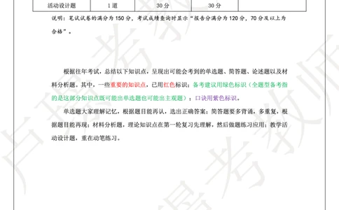 幼儿园科二学霸笔记_4-教培资料-26年最新资料-同步更新_科一科二电子资料合集中小幼（笔记真题知识点汇总等）文件多，按需保存_各机构笔记合集（中小幼）推荐