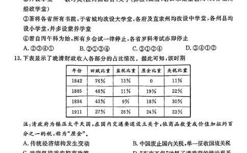 北京市东城区2024-2025学年高二下学期期末考试历史试题（含答案）_2025年7月_250728北京市东城区2024-2025学年高二下学期期末考试（全科）_0823204624