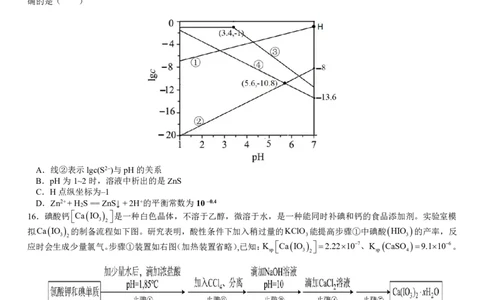 化学试题｜2506温州十校期末联考_2025年6月_250627浙江省2024学年第二学期温州十校联合体高二期末联考（全科）