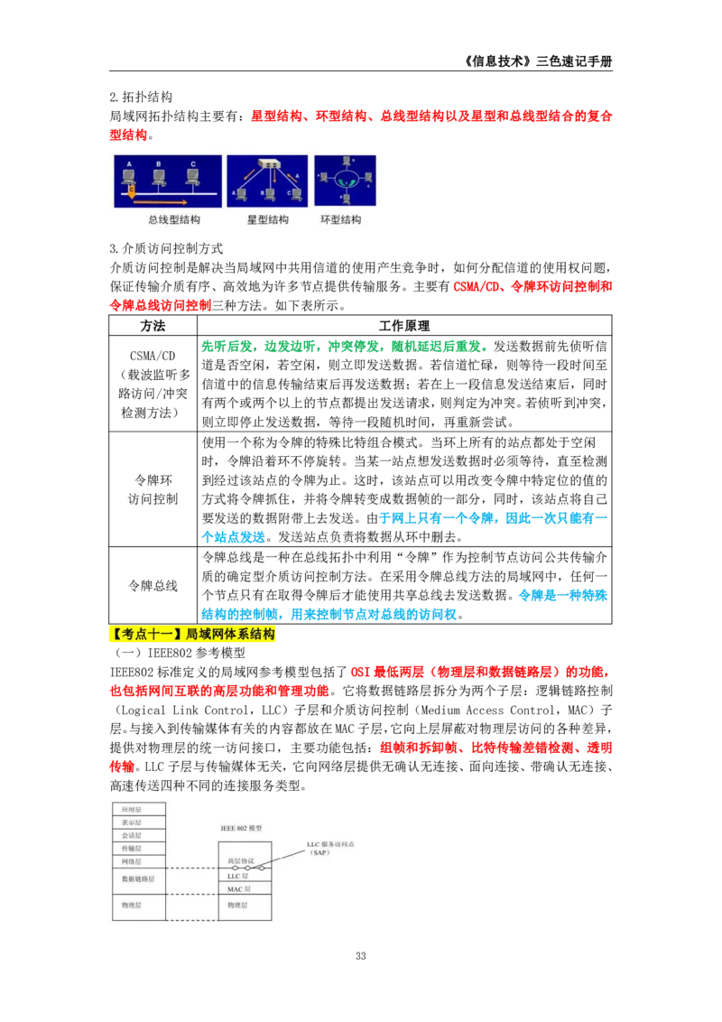 教师资格《（初中）信息技术》三色速记手册_4-教培资料-26年最新资料-同步更新_初中高中教资_03科三专项（进去保存报考的学科即可）_03科三初高中三色笔记（无水印版）_初中