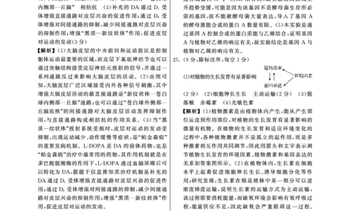 23-24生物上学期高三五调新教材版答案_2024届衡中同卷高三第五次调研_衡中同卷2024届高三第五次调研生物