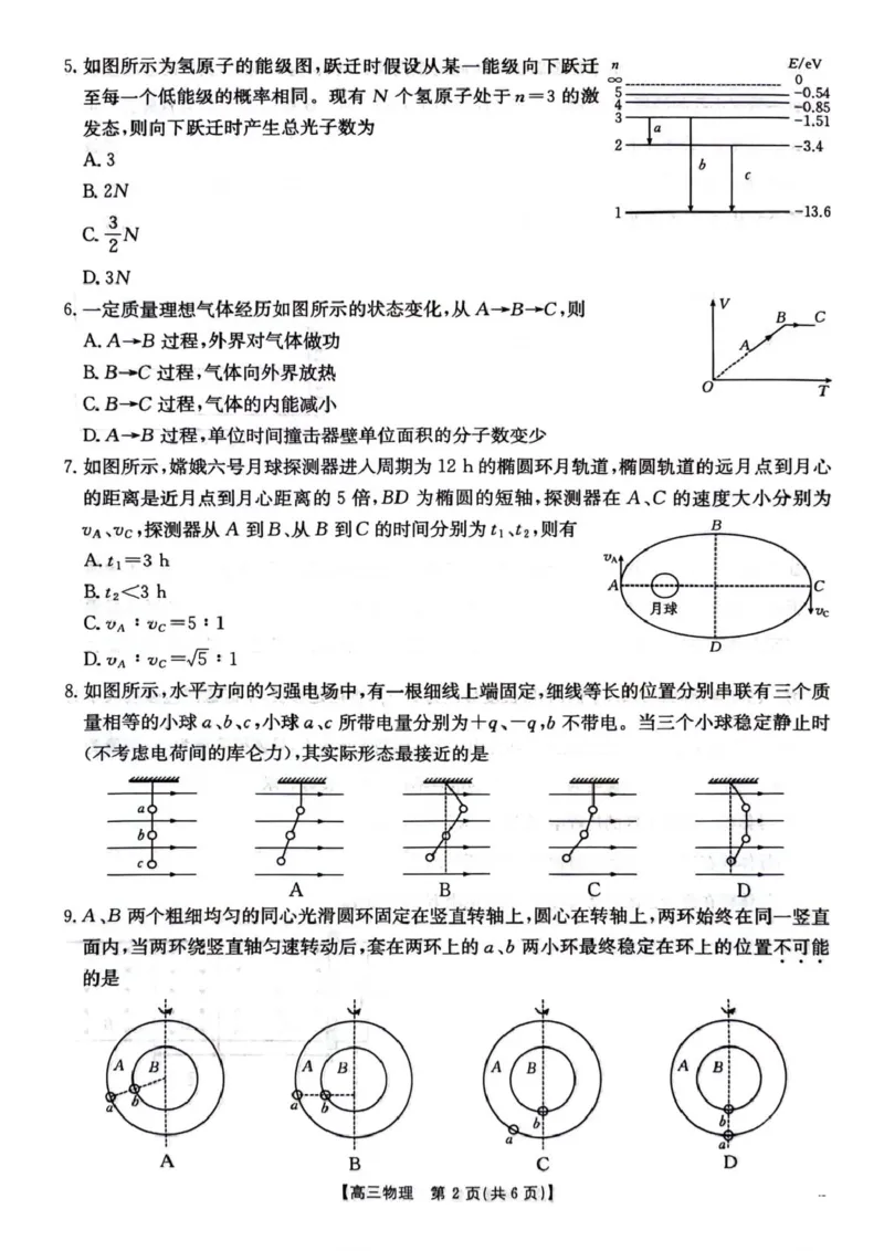 江苏省2026届高三上学期12月联考物理试题_2025年12月_251218江苏金太阳百校联考2026届高三上学期12月联考（197C1）（全科）_江苏金太阳百校联考2026届高三上学期12月物理试题+答案