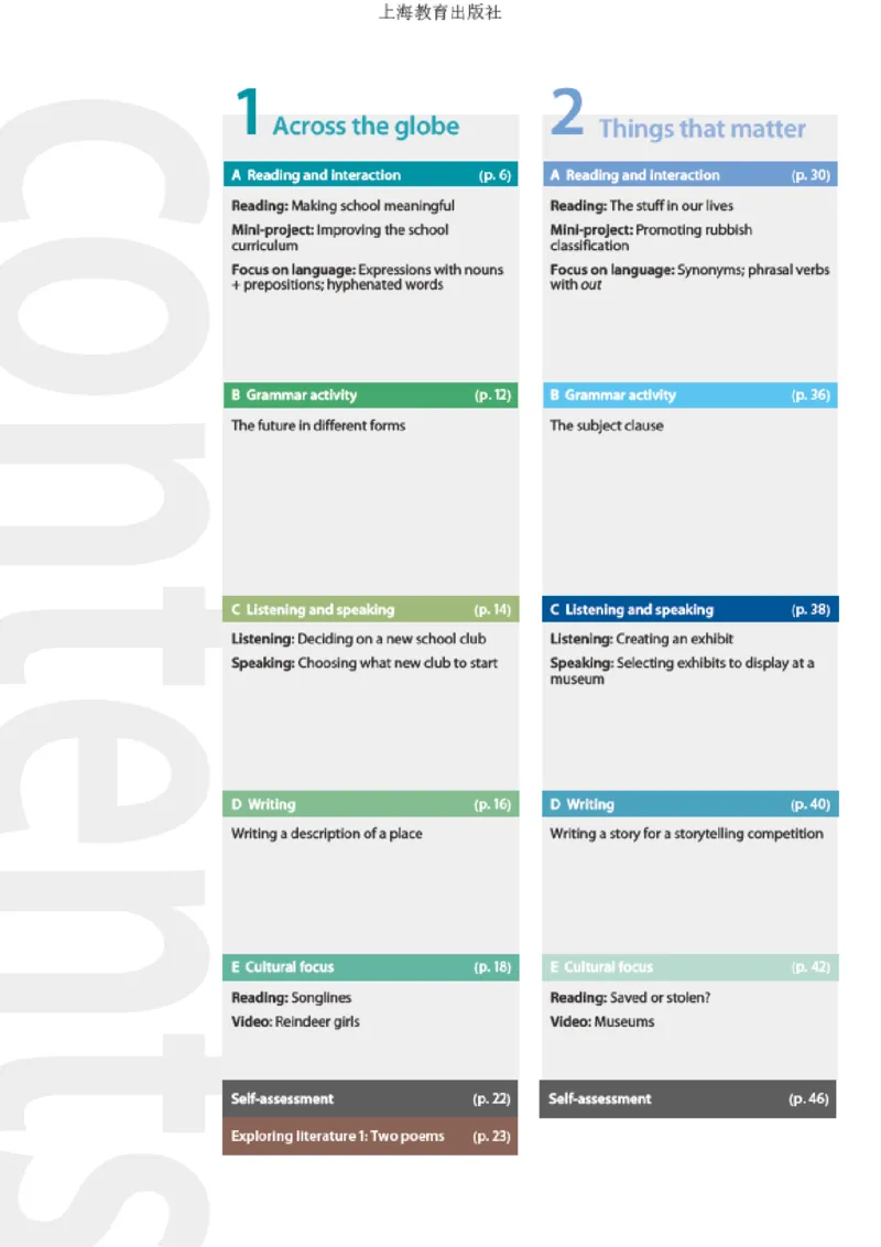 沪教版英语选修第三册高清教材_4-教培资料-26年最新资料-同步更新_初中高中教资_03科三专项（进去保存报考的学科即可）_02科三专项（笔记真题思维导图教学设计版本二）