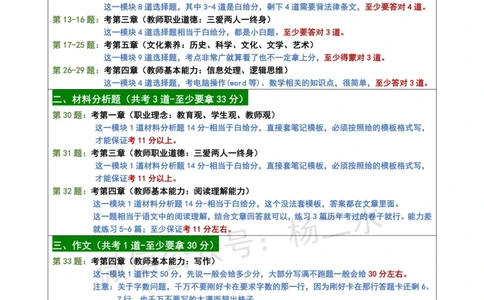 杨二水独家备考攻略_4-教培资料-26年最新资料-同步更新_初中高中教资_2025下中学教资笔试_04科一科二重点笔记_杨二水_中学科二（25下通用）_02免费赠送：备考攻略