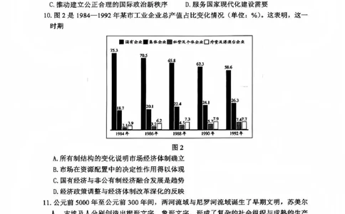 历史试题_2025年12月_251212山东省实验中学2025-2026学年高三上学期第三次诊断性考试_山东省实验中学2025-2026学年高三上学期第三次诊断性考试历史