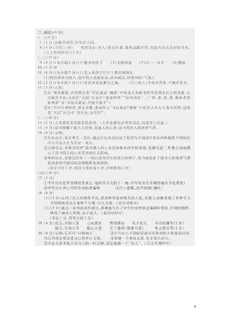 福建省福州市2016年中考语文真题试题（含答案）_中考真题_1.语文中考真题2015-2024年_2016年全国中考语文140份_2016年全国中考YuWen140份