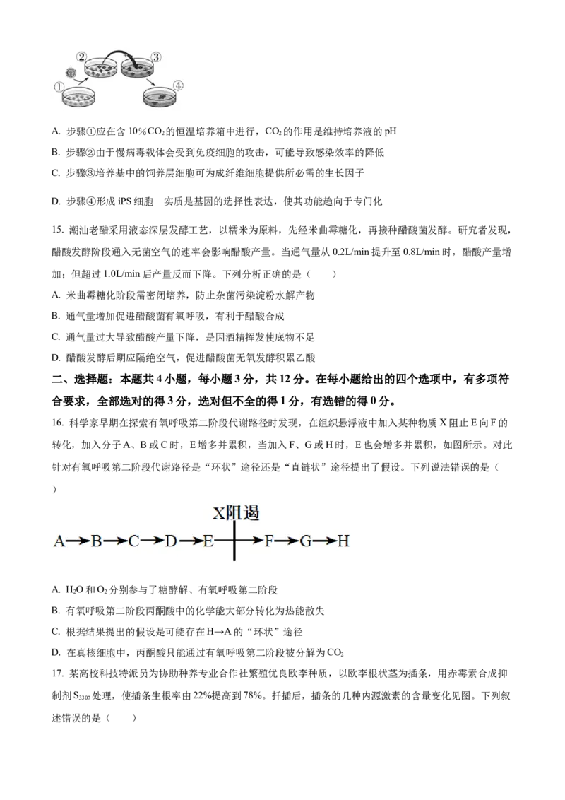 江苏基地联考26上12月生物原卷_2025年12月_251229江苏省新高考基地学校2026届高三上学期第一次大联考（全科）_江苏省新高考基地学校2026届高三上学期第一次大联考生物试卷（含答案）