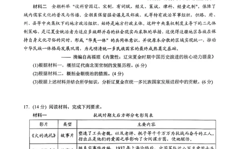 江苏省苏州市2025-2026学年高三上学期期中阳光调研历史试题（含答案）_251119江苏省苏州市2025-2026学年高三上学期期中阳光调研（全科）