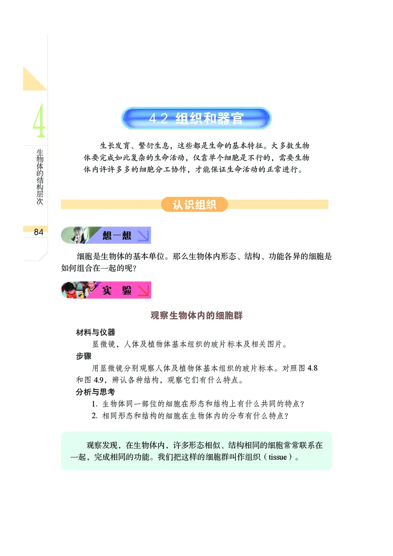 武汉版8年级科学上册高清教材_4-教培资料-26年最新资料-同步更新_初中高中教资_03科三专项（进去保存报考的学科即可）_02科三专项（笔记真题思维导图教学设计版本二）