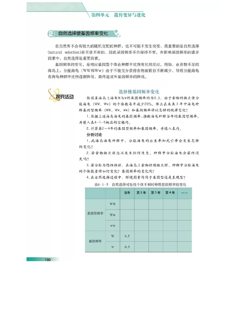 沪科版高中生物必修2《遗传与进化》电子课本_4-教培资料-26年最新资料-同步更新_初中高中教资_03科三专项（进去保存报考的学科即可）_112025高中科目（全）电子教材
