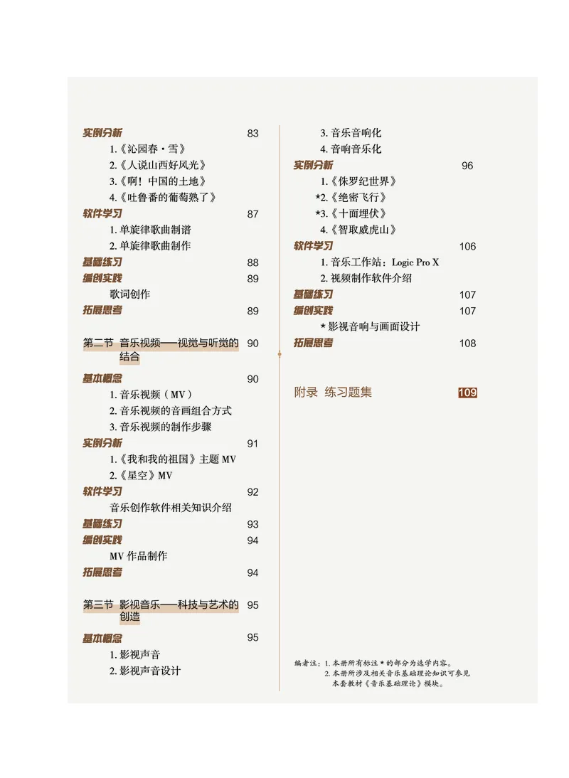 沪音版音乐必修4高清教材_4-教培资料-26年最新资料-同步更新_初中高中教资_03科三专项（进去保存报考的学科即可）_02科三专项（笔记真题思维导图教学设计版本二）